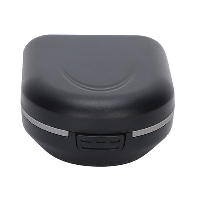 BehindtheEar Hearing Aid Case Waterproof Portable Drop Resistance Hearing Aid Storage Box Black