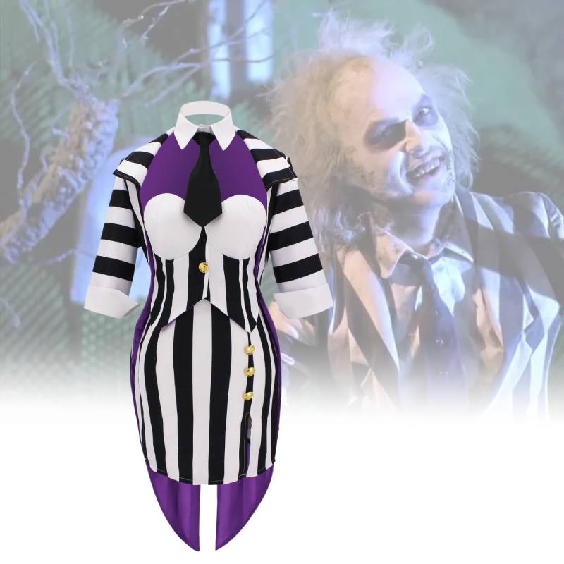 Juice Beetle Sex Transformation Cosplay Costume Cos Outfit Women Dress Polyester