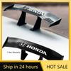 2025 Heißer Carbonfaser-Look Auto Mini Heckspoiler Mini Flügel Kleines Modell Dekoration Für Honda Civic XR-V HR-V City Odyssey Spirior
