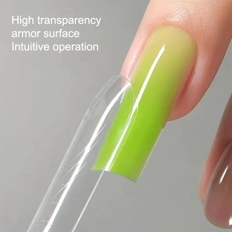 240 Stück Sandwich Dual-Nagelform Coffin Mandel-Nagelformen 14 Größen Wiederverwendbar Obere und untere Formen Nagelkunst-Verlängerung Obere Form Untere Form