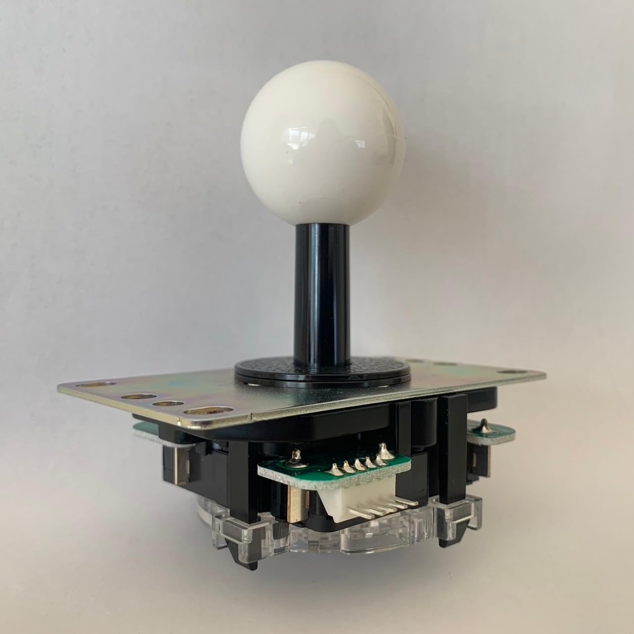 

Sanwa Denshi Board Type Joystick Lever White Flat Iron Plate with Shaft Cover JLX-TP-8YT-SK-W
