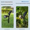 Super Bright Solar-Powered Waterproof Outdoor Spotlight for Gardens and Trees