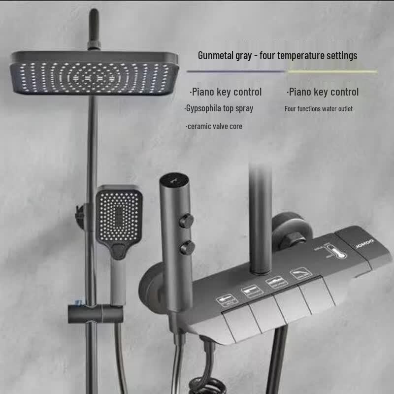 Ruidetai LED Digital Thermostatic Shower System