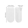 2026 Best!! Cord Safety Blind Pull Accessories For Window Treatments Home Office Hotel 2Pcs White Plastic Tensioner Devices Featuring Soft Gauze Penda
