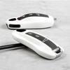 For Porsche Solid Color Key Case Cayenne Macan718 Taycan911 Pallamera Pure White