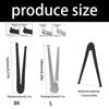 Double Pin Angle Grinder Wrench High Strength Tool Steel Double Hook Design Two Size Option For Automotive Repair