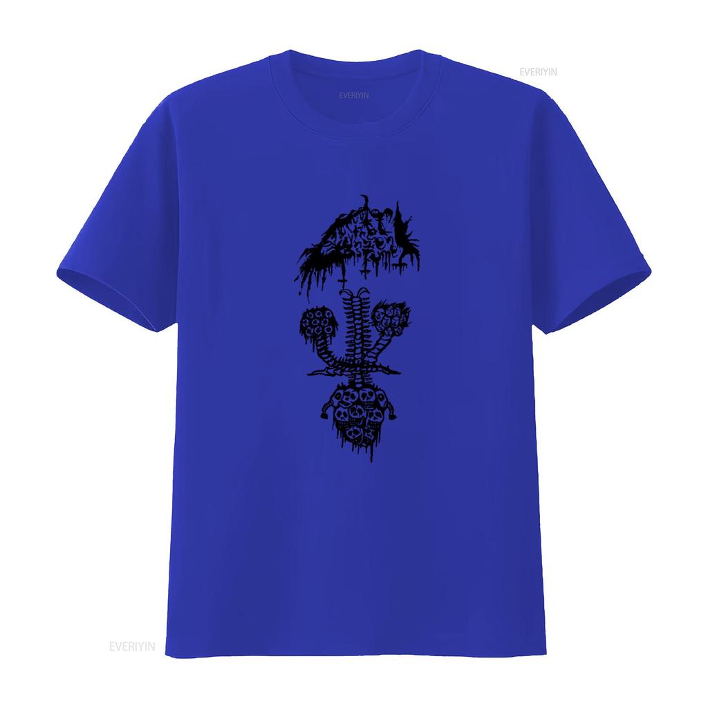 Reek of the Unzen Gas Fumes Samurai Skull Print T Shirt White Fullsize S 5XL Double Side vintage Washed fashion Casual graphic