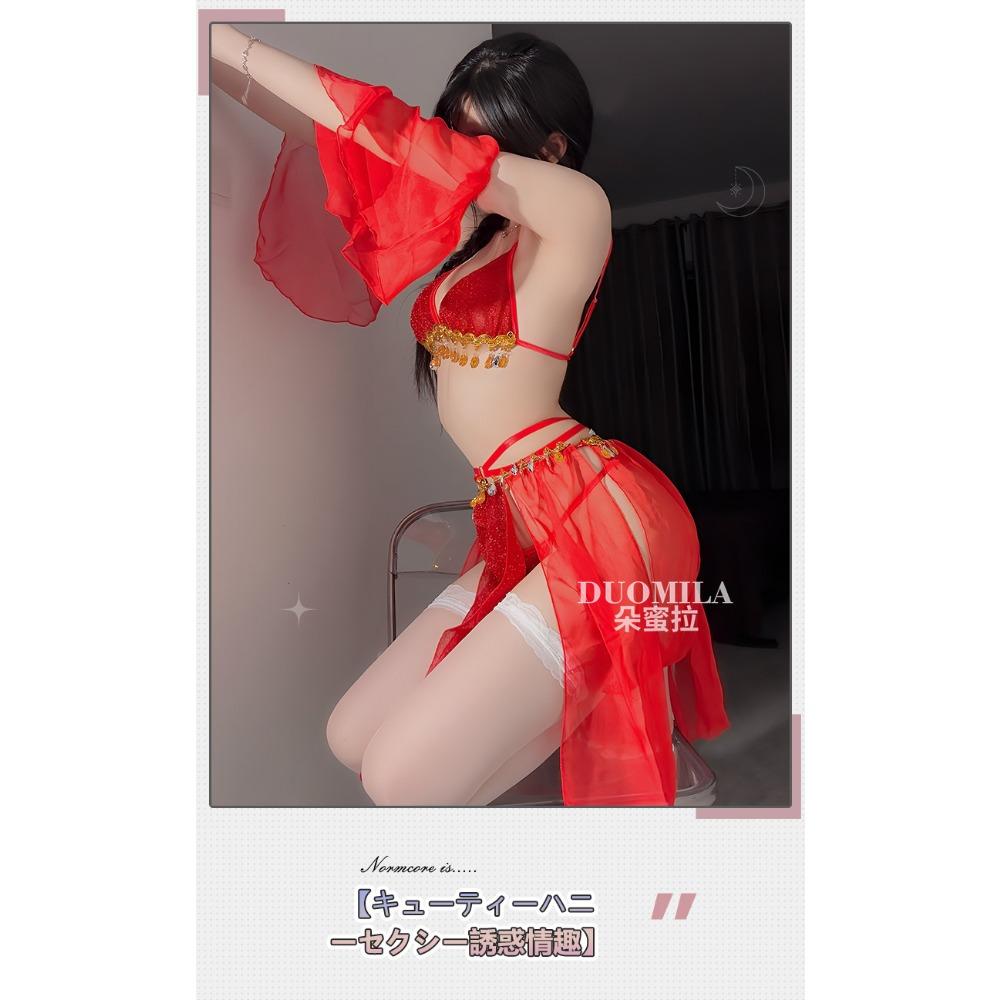 Exotic Princess Xi Shi Sexy Straps Vintage Belly Pocket Lace Chiffon Full Set Hanfu Super Fairy Dress Set Female