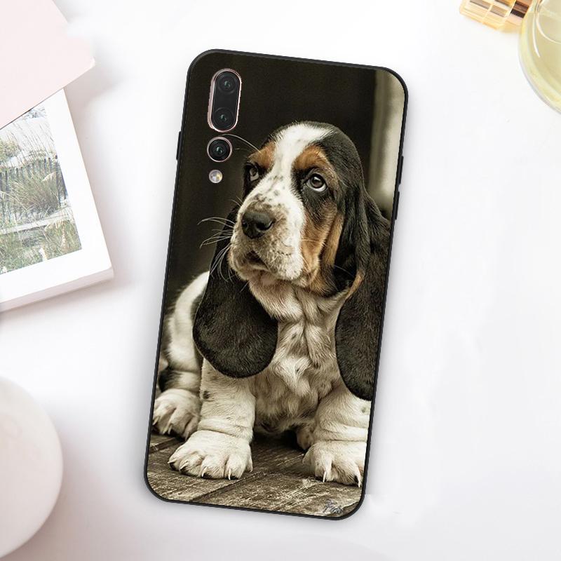 Basset Hound Dog For Huawei Nova 12i 12s 11i 7i 8i Y73 Y70 Y90 Y60 Y72 Y61 Y91 9 10 SE P30 Pro P40 Lite Case
