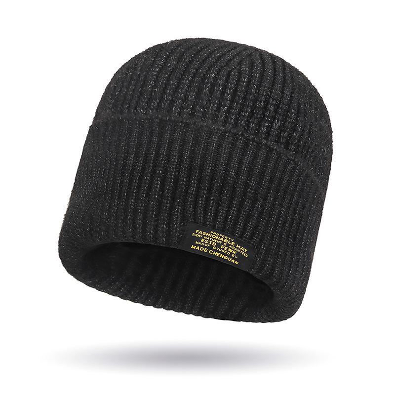 Winter Knitted Balaclava: Unisex Two-Piece Warm Wool Hat & Mask