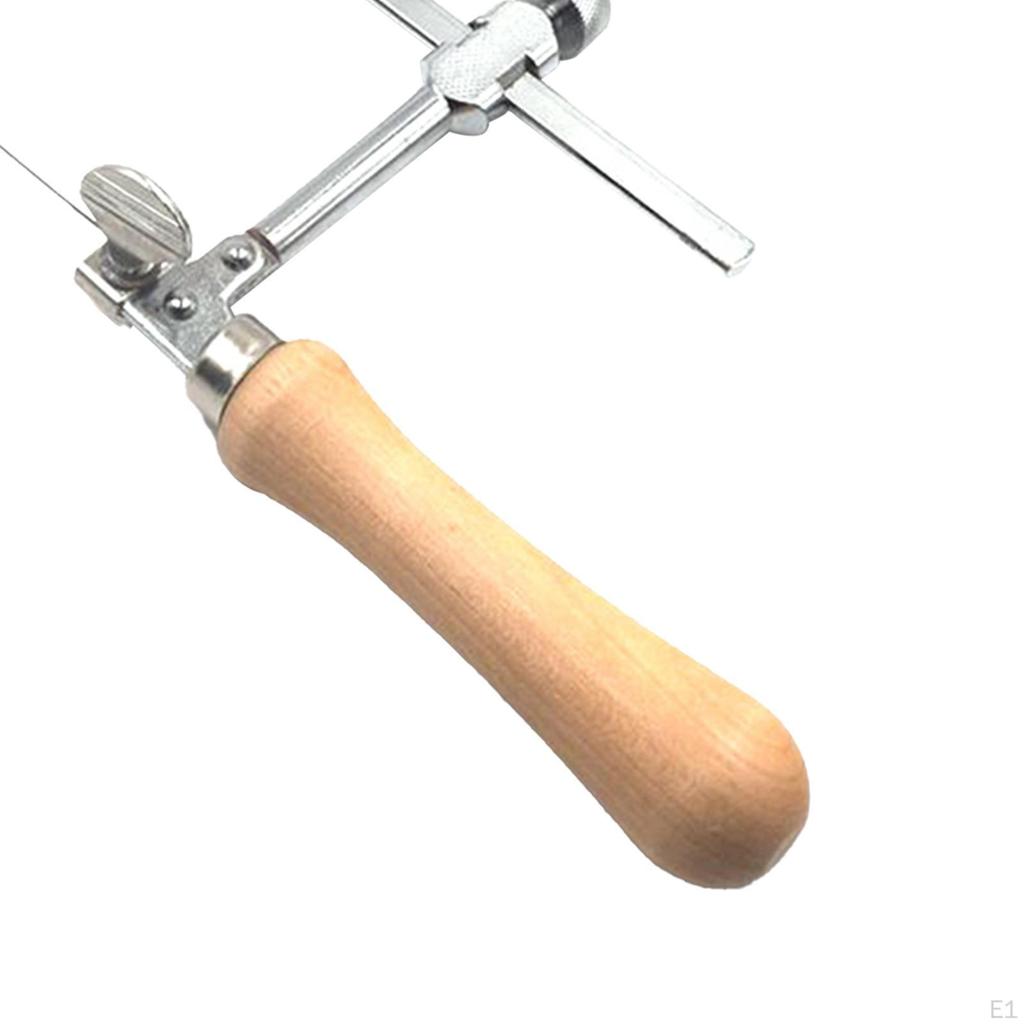 Jewelers Saws C Shape Saw Frame Woodworking Wood Handle Hobby Crafts Coping Bow