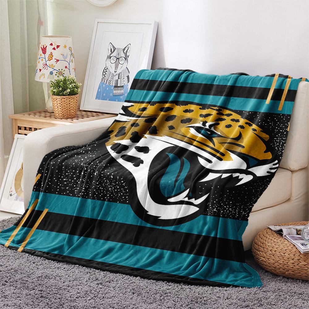 Jacksonville Jaguars2 Flannel Blanket, High Quality Comfortable for All Seasons, Home Decor, Warmth and Comfort