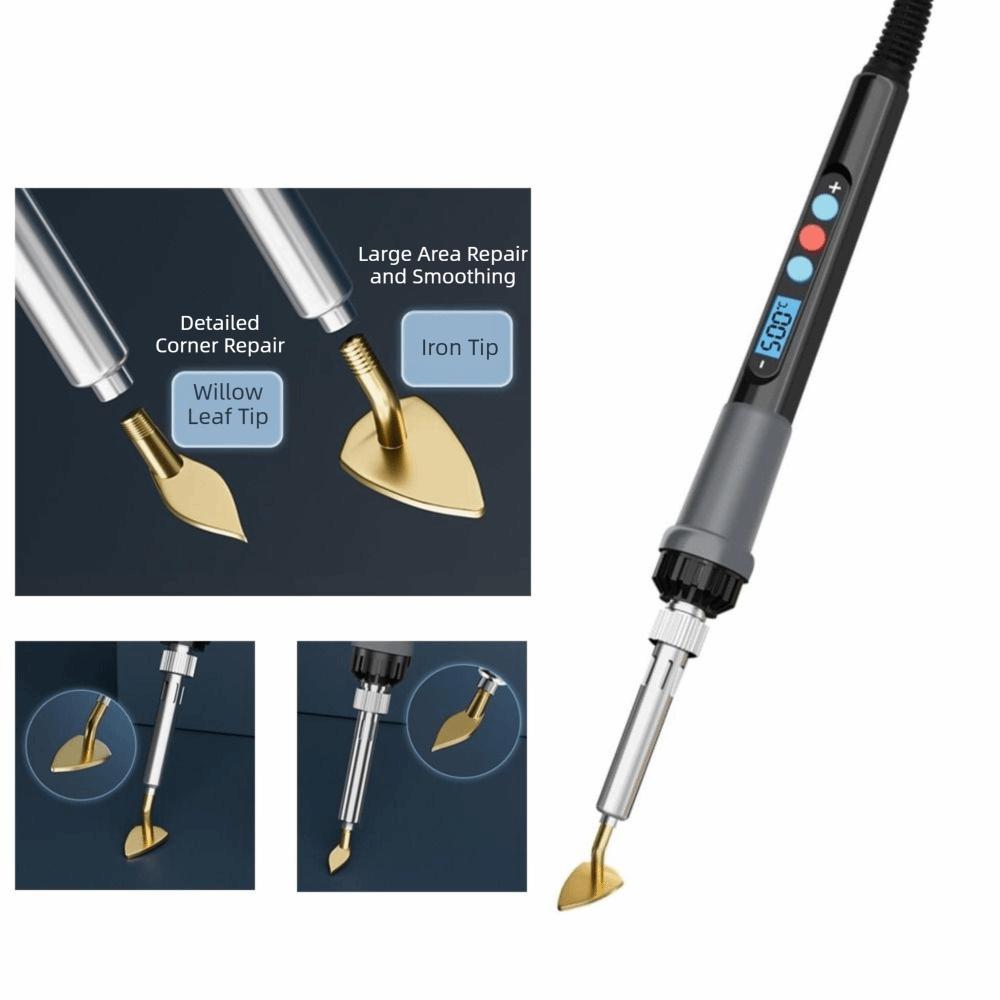 Digital Display Electric Iron Solder US/EU Welding Tool Kit Pen Home Appliance Repair