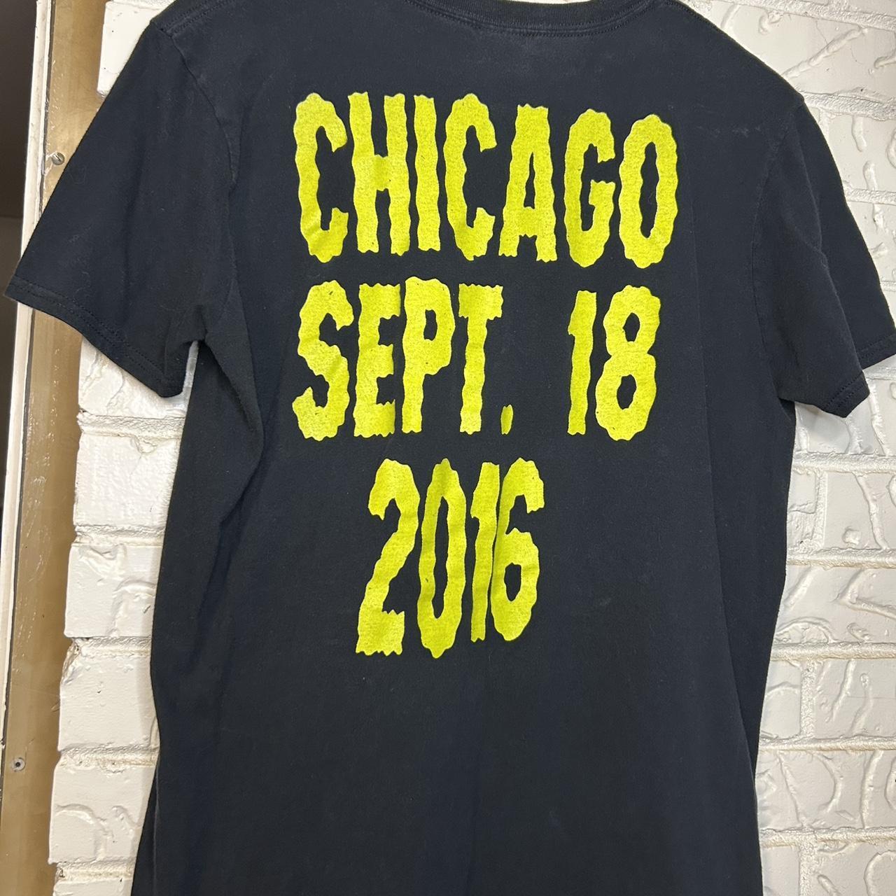 Misfits Riot Fest 2016 Chicago T-Shirt Black Punk Band Graphic Tee 1 XXXL