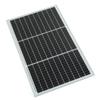 Monocrystalline Solar Panel 40W 18V High Conversion Efficiency Waterproof Universal for Car Boat Tra