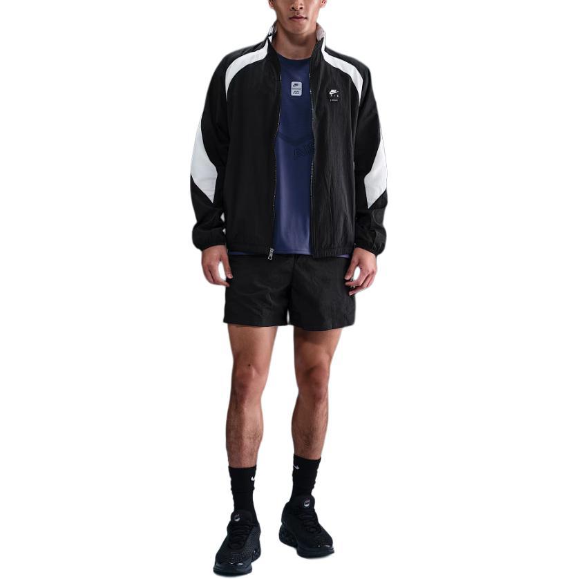 Nike Logo Stojačik Zips Voľná Bunda s Dlhým Rukávom Pánske bundy HV0881-010