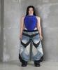 Sumilo Biker Balloon Fit Denim Upcycled Pants Unisex