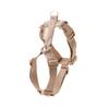 Dog Harness for Small Dogs Adjustable For Outings Monchéri [Cotton-like Harness] (M/Beige) Size, One-touch, Dogs, Walks,