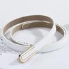 Givan Paul Real Cowhide Fashion Women Versatile Smooth Buckle Belt Women Decorative Suit Trouser Belt Waist