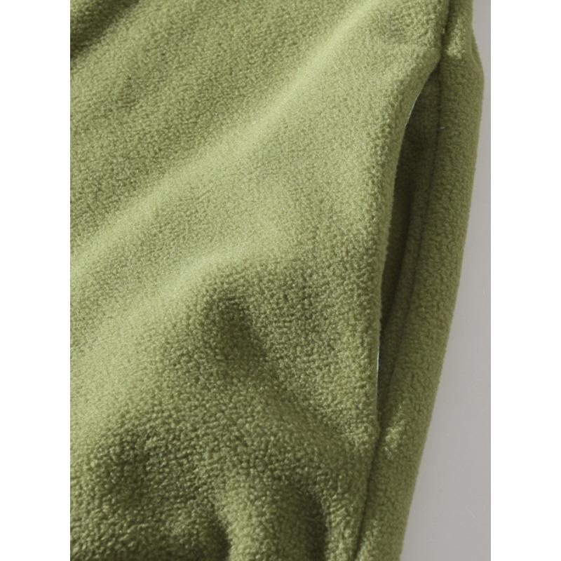 Men S Fleece Lined Zip Up Stand Collar Sweatshirt