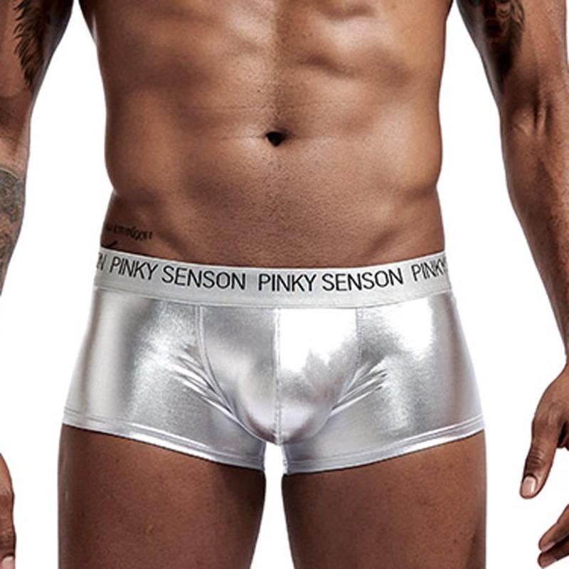 Herren-Sommer-Neulack-Sexy-Unterwäsche, sexy modische Flachwinkel-Unterwäsche