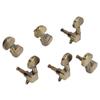 6 Set Guitar Tuning Pegs Keys Metal Half Moon Shaped Sealed 1:18 Guitar Machine Heads for EpiphoneGu