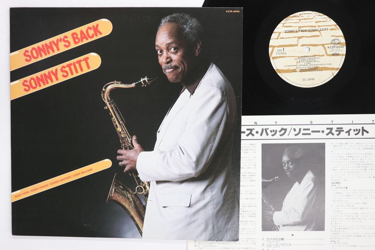 Виниловая пластинка SONNY STITT Sonnys Back K22P6046 SEVEN SEAS Японский джаз Б/у
