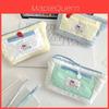 Canvas Multicompartment Pencil Case With Large Capacity For Students And Office Use