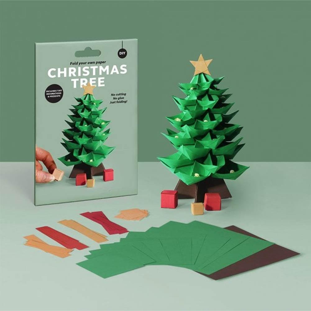 Origami Nativity Scene Kit for Holiday Craft Activities with Pre Printed Paper and User Friendly Folding Steps
