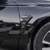 Gloss Black ABS Side Fender Vent Cover Trim For Model 3 Model Y 2017-2024 No Drilling Car Exterior Accessories