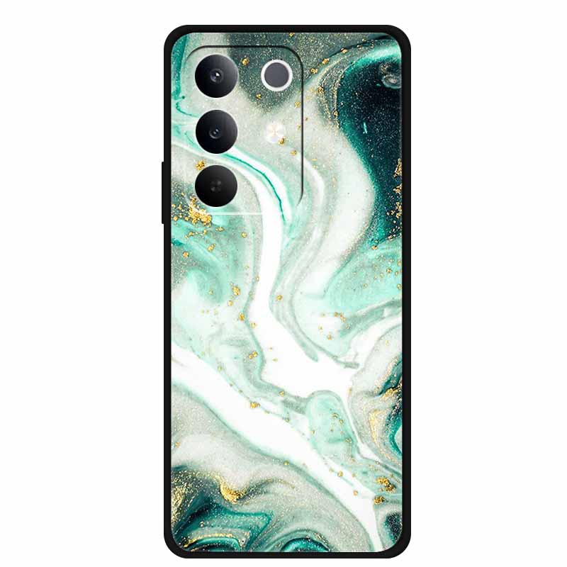 Case For Realme 15x 5G Global Version Marble Capa Soft Silicone Back Cover For Realme 15 X Cases Mica Painted TPU Phone Bumper