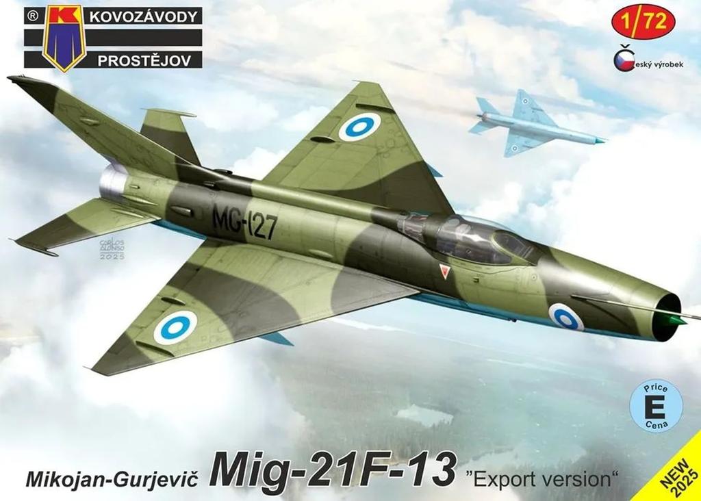KP Model Overseas Specification Plastic Model Kit KPM0504 1/72 MiG-21F-13 (Airplane)