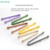 Cat Paw Shape Silicone Mini Snack Food Tongs Non-slip Handles BBQ Bread Clip Kitchen Accessories