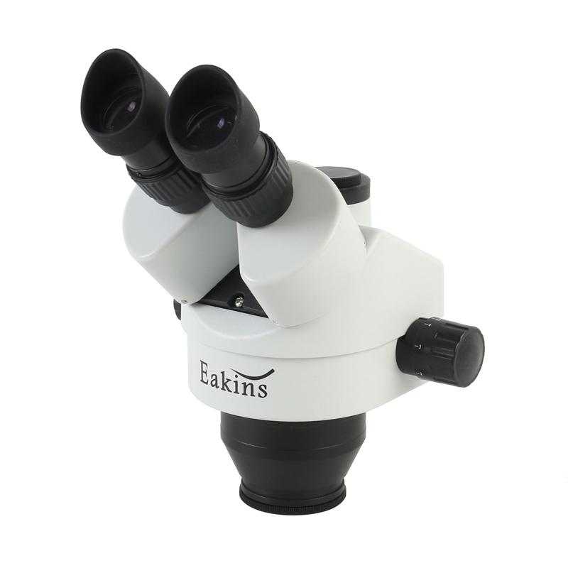 Set Microscop Stereo Trinocular Parfocal cu Zoom 7X ~ 45X, Lentilă Barlow 0.5X 1X 2X, Stativ Universal Pentru Laborator, Reparare PCB