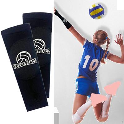 2 piezas de guantes de manga de brazo de voleibol, protectores de tirantes, calentadores, soporte de muñeca de baloncesto para
