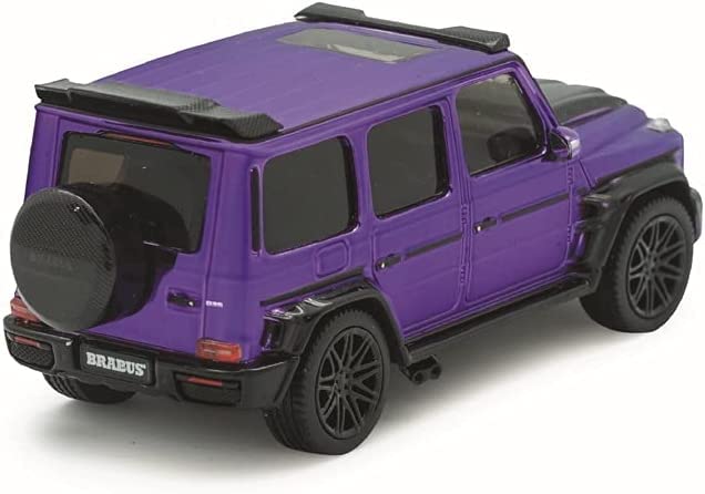 [Almost Real] Brabus G-Class Mercedes-AMG G63 - 2020 - Candy Purple 1/64 Scale Complete Diecast Car (Product Number: 660504001)