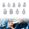  9PCS 3Celsius4 Inch Drive Hex Spline Bit Socket Set Cr-Mo Alloy Steel   H17 H19 H21 H22 H23 H24 Hex Bit     Spline Bit Socket Kit for Automotiv