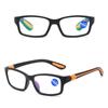 Blue Ray Blocking Square Eyeglasses Eye Protection Hyperopia Glasses  Men Women
