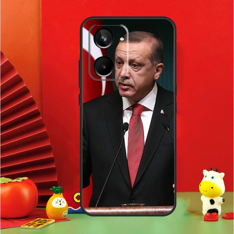 President Turkey Recep Tayyip Erdogan For Realme 15 Pro GT7 GT6 10 11 12 13 14 Pro Plus C67 C63 C61 C55 C51 C53 C35 C75 C65 Case