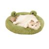 Cute Frog Series Pet Bed - Winter Cat House & Dog Bed Cartoon Animal Shaped Warm Shelter for Cats Dogs