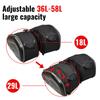 Motorcycle Saddlebags Waterproof Scooter Tail Luggage Suitcase Saddle Bag Motorbike Side Helmet Riding Travel Bags