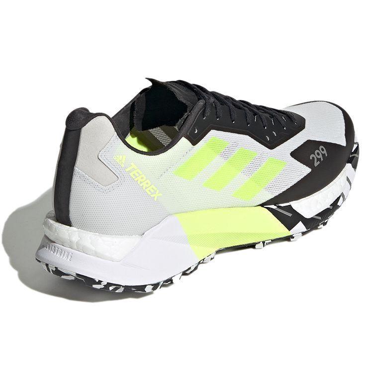 Adidas Terrex Agravic Ultra Trail Šedá Solární Žlutá Pánské Tenisky Cloud-White Grey-Two Core-Black FY7629