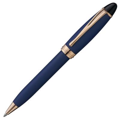 Aurora Epsilon Satin Kugelschreiber Rose Offiziell Importierter Stift, Gold, B30-PB, Blau, Ölbasis,
