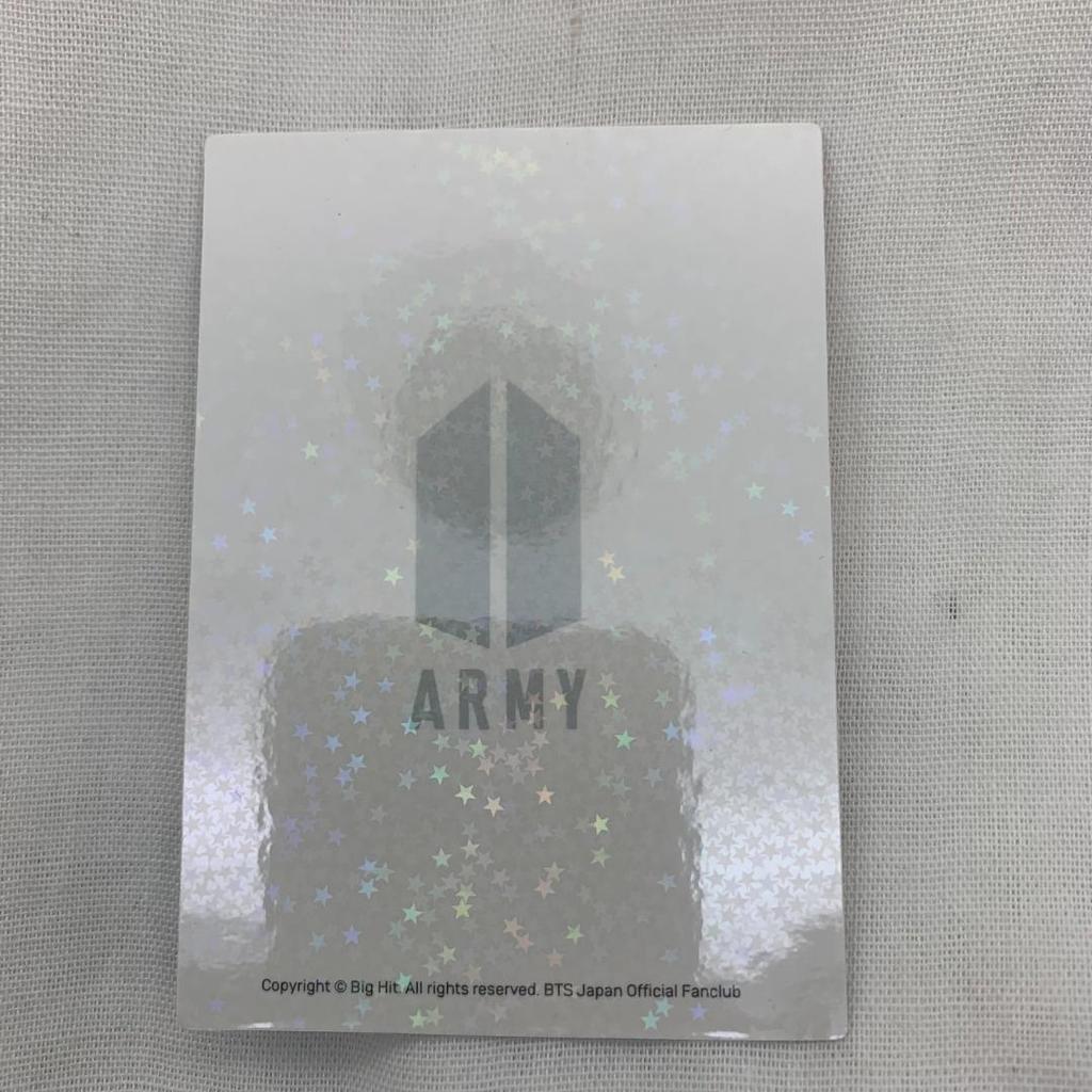[USED] BTS FC Continuation Bonus Continuation Trading Card Jungkook SYS