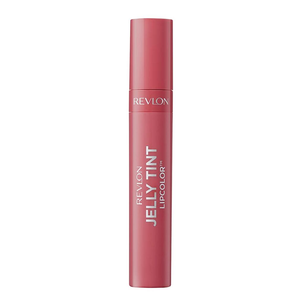 Revlon Jelly Tint Lip Color 001 Raspberry Rose Color Berry Brown Tint Lip Made In Japan Image (Yellow-Based) 2.6g