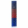 Cattle Brush Red and Blue 50 X 10 X 6.5 Cm Plastic and Steel