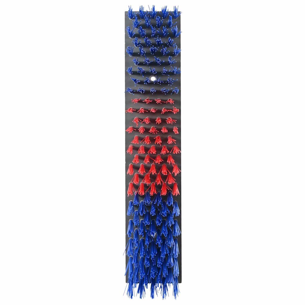 Cattle Brush Red and Blue 50 X 10 X 6.5 Cm Plastic and Steel