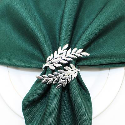 12 Pcs Wheat Head Napkin Rings Reusable Metal Napkin Holders Decorative Napkin Rings for Home Hotel Dining Table Parties Decor