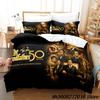 Neues Der Pate Bettwäsche-Set Einzelbett Twin Voll Queen King-Size Abmessungen Abmessungen Bettwäsche-Set Erwachsene Kinder Schlafzimmer dreiteilige Anzüge 3D Anime