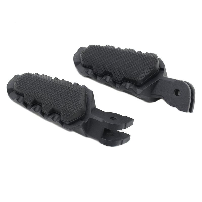 Motorcycle Front Footrest Foot Rests For Ducati Hypermotard 821 Multistrada MTS 950 1260 1200 Footpegs Pedals With Rubber Cover